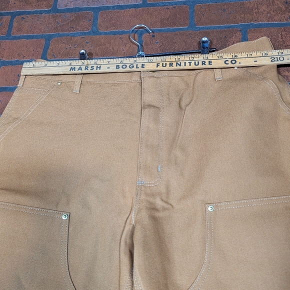 Carhartt Men's Loose Fit Double Front Carpenter Work Pants 38x30 - Picture 16 of 16